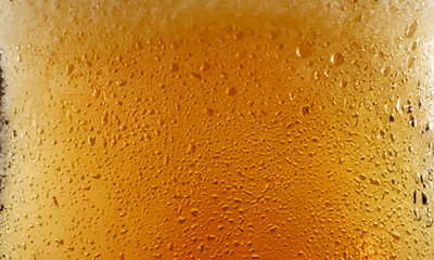 Texture of a delicious beer. With creamy foam.
