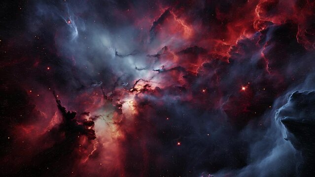 Majestic cosmic nebula, a celestial tapestry of celestial gases and stellar remnants, showcasing the wonders of the universe.