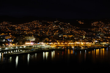 Funchal at night