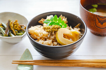 山菜ごはん
