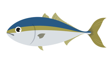 かわいいブリのイラスト