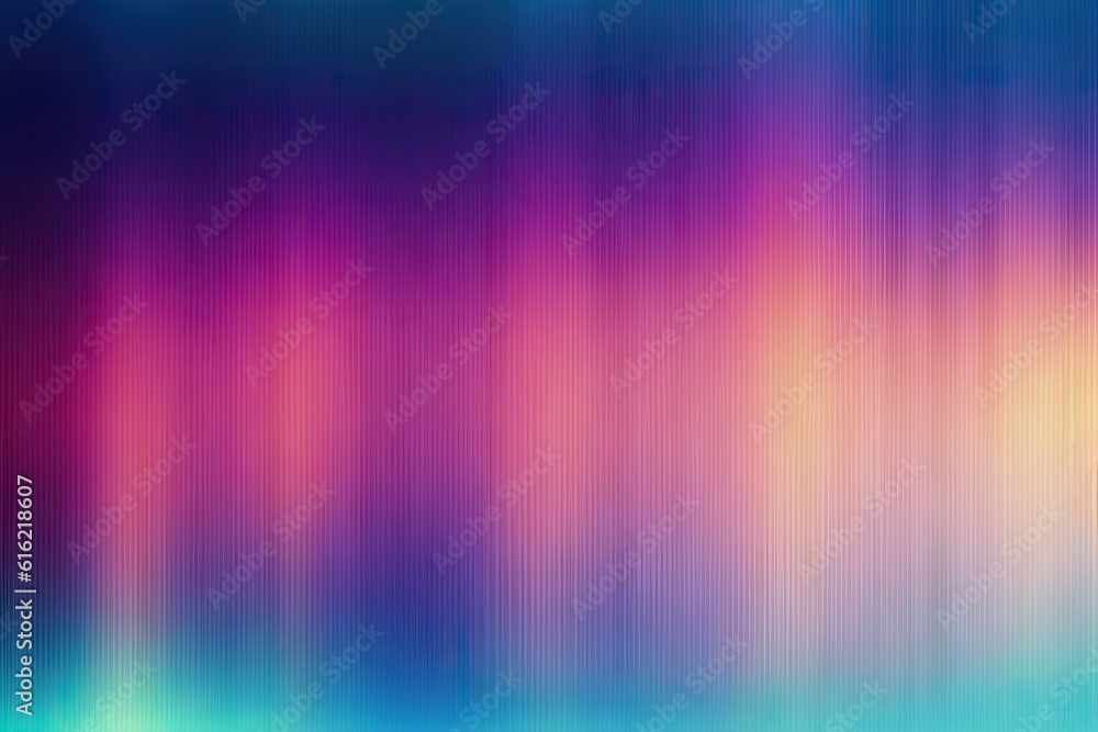 Poster abstract background with stripes of different colors and blurred background texture