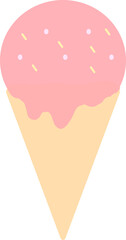 Colorful ice cream for this summer.
