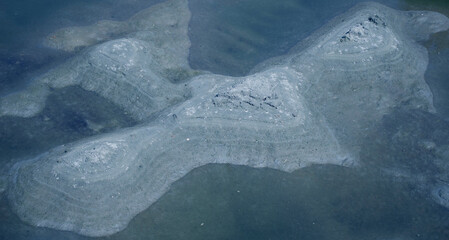 ice on the window