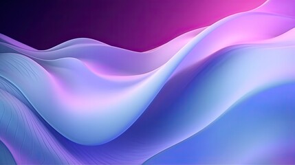 Creative purple and blue textile wave abstract flying background