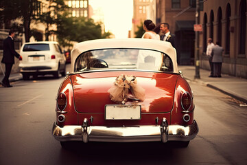 Just Married Car