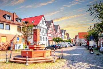 Altstadt, Nidderau, Hessen, Deutschland 