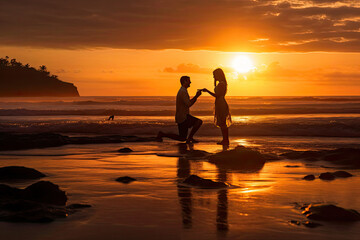 Fototapeta premium A Proposal in the City