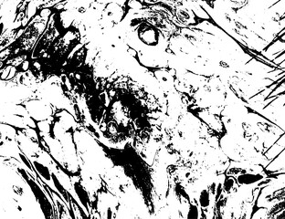 Rustic grunge vector texture with grain and stains. Abstract noise background. Weathered surface. Dirty and damaged. Detailed rough backdrop. Vector graphic illustration with transparent white. EPS10.