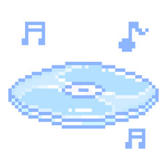ピクセルアートな音楽CD★PNG