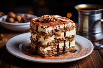  Tiramisu close up food photography