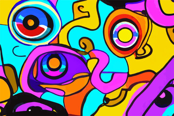 colourful abstract background