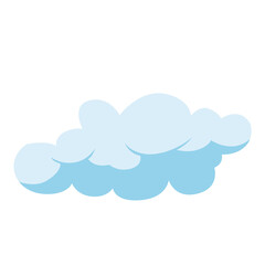 white blue sky clound