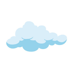 white blue sky clound