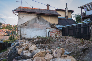 House in Alifakovac area of Sarajevo, Bosnia and Herzegovina