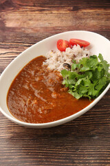 エスニックチキンカレー