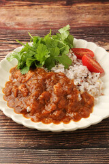 エスニックチキンカレー
