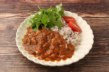 エスニックチキンカレー