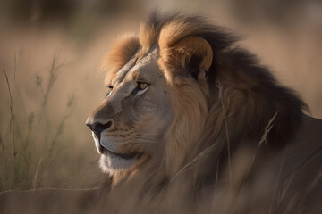 Regal Kings: The Majestic Camaraderie of Lions in the African Grasslands