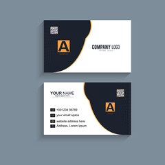 Visiting card modern design template 
