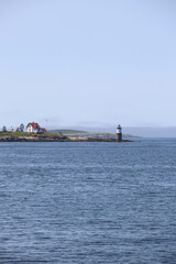 Fototapeta na wymiar Rams Island Lighthouse, Boothbay, Maine