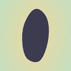 Qatar map icon. Country shape on radiant striped gradient background. Qatar vibrant poster. Radiant vector illustration.