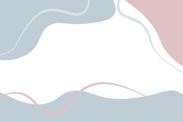 Abstract shapes, hand-drawn background. Vector illustration.	