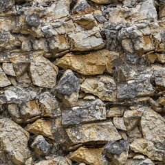 Natural slate stone wall seamless texture
