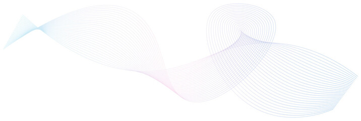 Blue and pink pastel wave background. Vector illustration.	