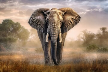 Majestic African Elephants