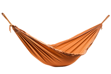 hammock isolated on a transparent background, generative ai