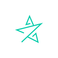 Star logo icon illustration design