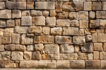 medieval stone wall