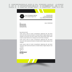 Obraz premium professional, Modern, Latterhead, Pad Design