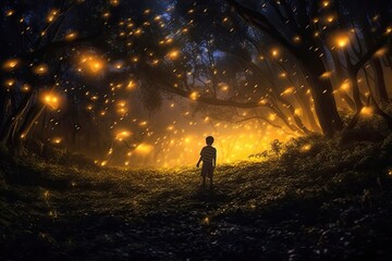 Stunning Enchanting Fireflies