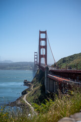 Connecting Horizons Embracing the Golden Gate Bridge's Grandeur