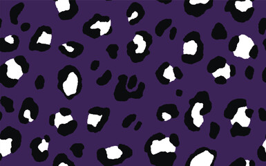 Abstract modern leopard seamless pattern. Animals trendy background. Color decorative vector stock illustration for print, card, postcard, fabric, textile. Modern ornament of stylized skin