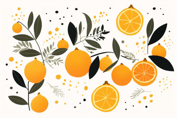 Orangen Str&auml;ucher, Hintergrund