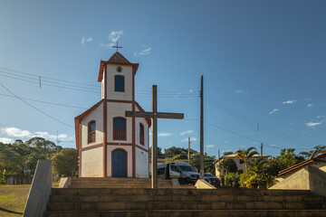 Igreja na cidade de Conceição do Mato Dentro, Estado de Minas Gerais, Brasil