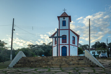 Igreja na cidade de Conceição do Mato Dentro, Estado de Minas Gerais, Brasil