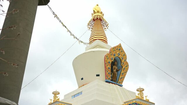 Beautiful view of Great Stupa of Dharmakaya in Colorado