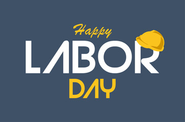 Happy international labor day. vector illustration design. Labor day background design
