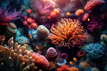 Fototapeta na wymiar Vibrant Coral Reefs