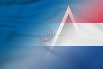 Saint Lucia and Paraguay state flag international relations PRY LCA