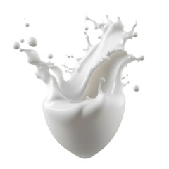 Milk splash png A.i