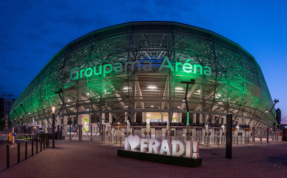 Groupama Arena (Ferencvaros Stadion) multi-purpose stadium in Budapest, Hungary