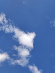 blue sky with clouds