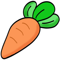 illustration of a cucumber