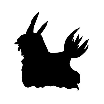 recommend clip art: Walking Sea Slug Silhouette. Good To Use For Element Print Book, Animal Book and Animal Content