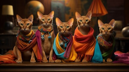 The Abyssinian Squad - United in Purrfection